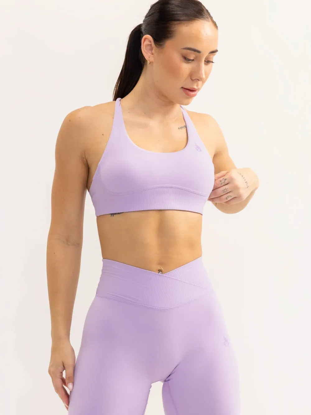 Women Ryderwear Sports Bras | Activate coop Neck port Bra
