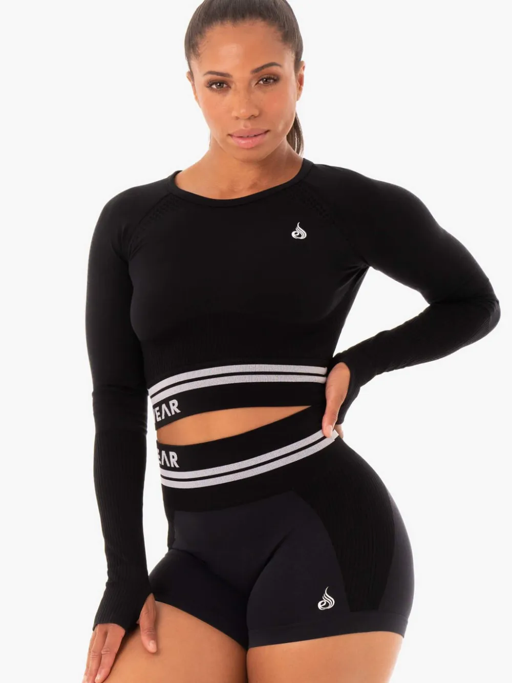 Women Ryderwear Tops|Womens Seamless | Freetye eae ong eeve Crop