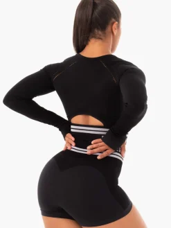 Women Ryderwear Tops|Womens Seamless | Freetye eae ong eeve Crop
