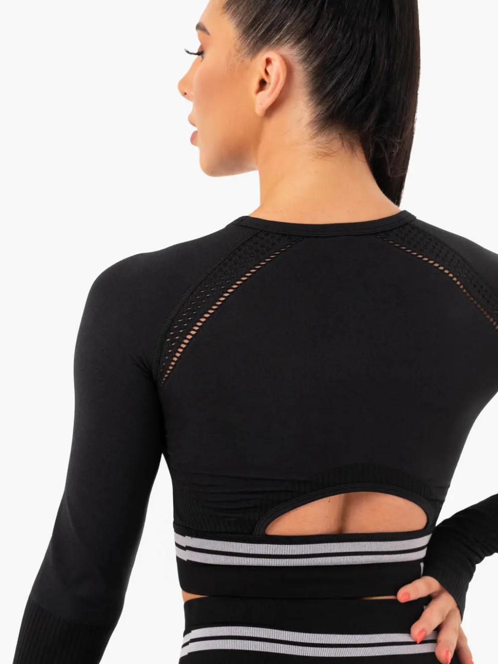 Women Ryderwear Tops|Womens Seamless | Freetye eae ong eeve Crop