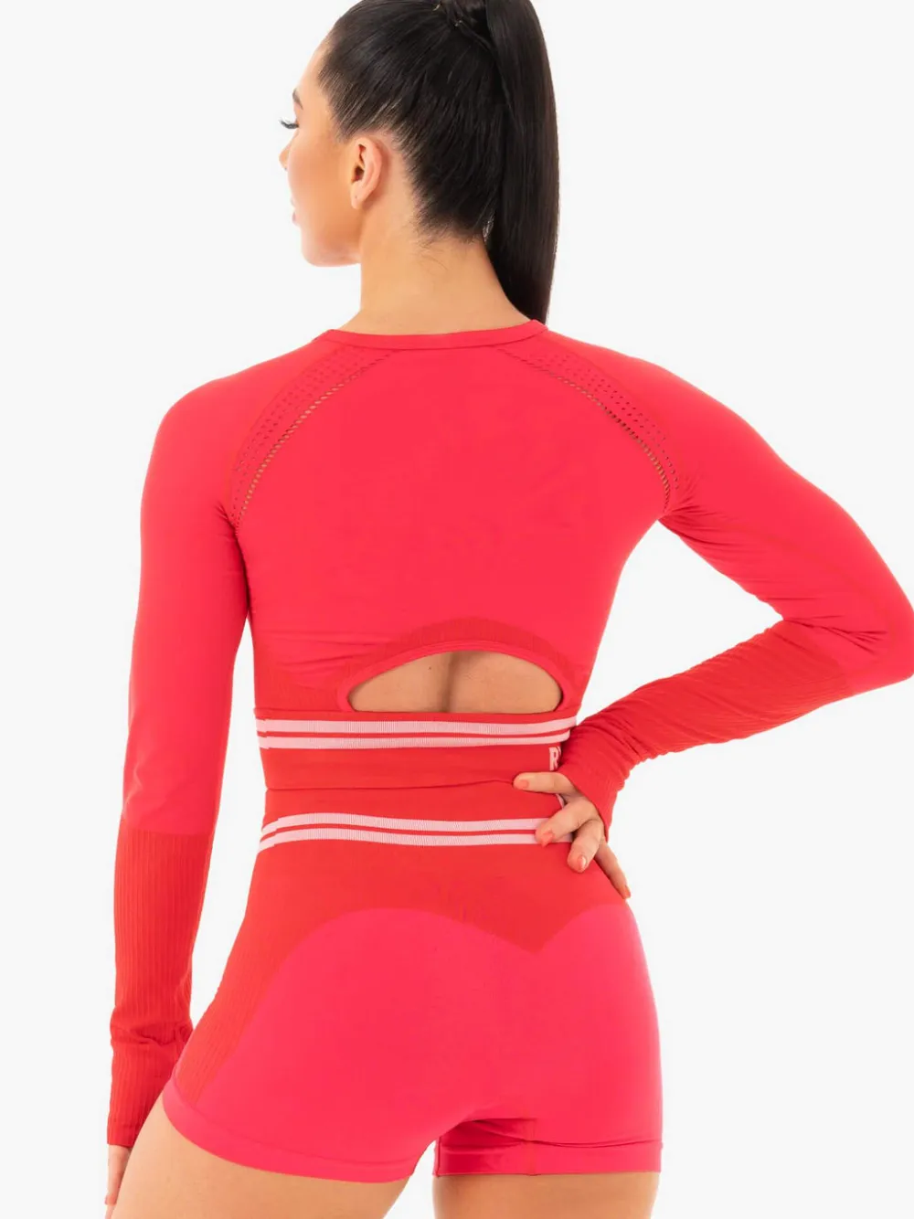 Women Ryderwear Tops|Womens Seamless | Freetye eae ong eeve Crop
