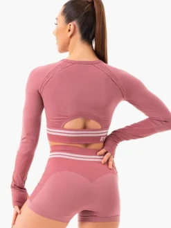 Women Ryderwear Tops|Womens Seamless | Freetye eae ong eeve Crop