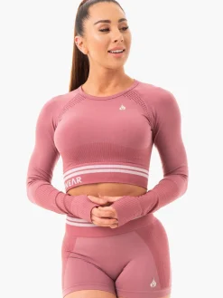 Women Ryderwear Tops|Womens Seamless | Freetye eae ong eeve Crop