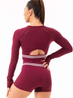 Women Ryderwear Tops|Womens Seamless | Freetye eae ong eeve Crop