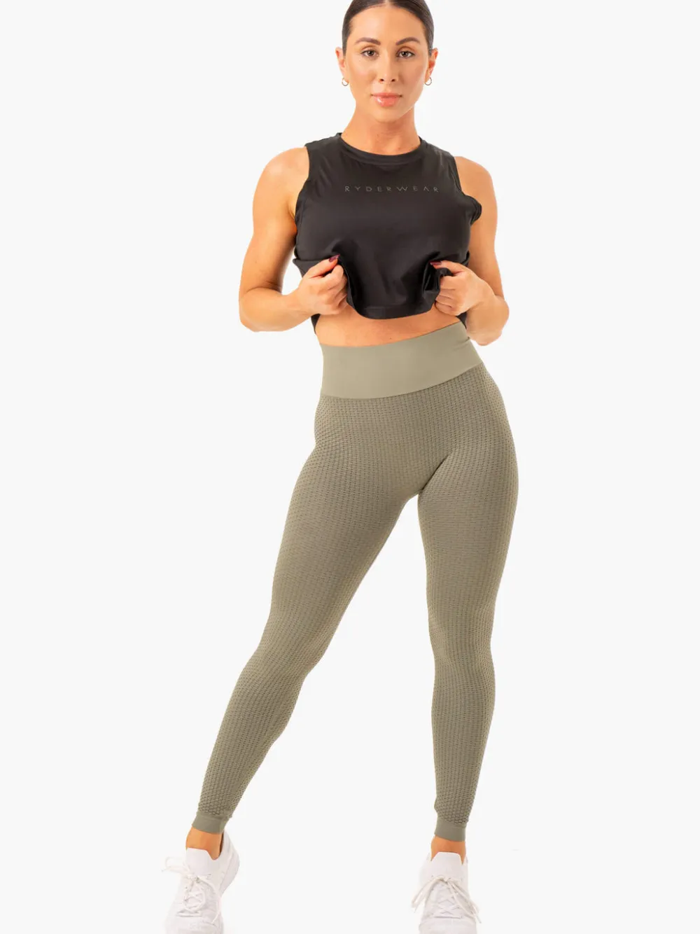 Women Ryderwear Leggings|Womens Seamless | Honeycob crunch eae egging