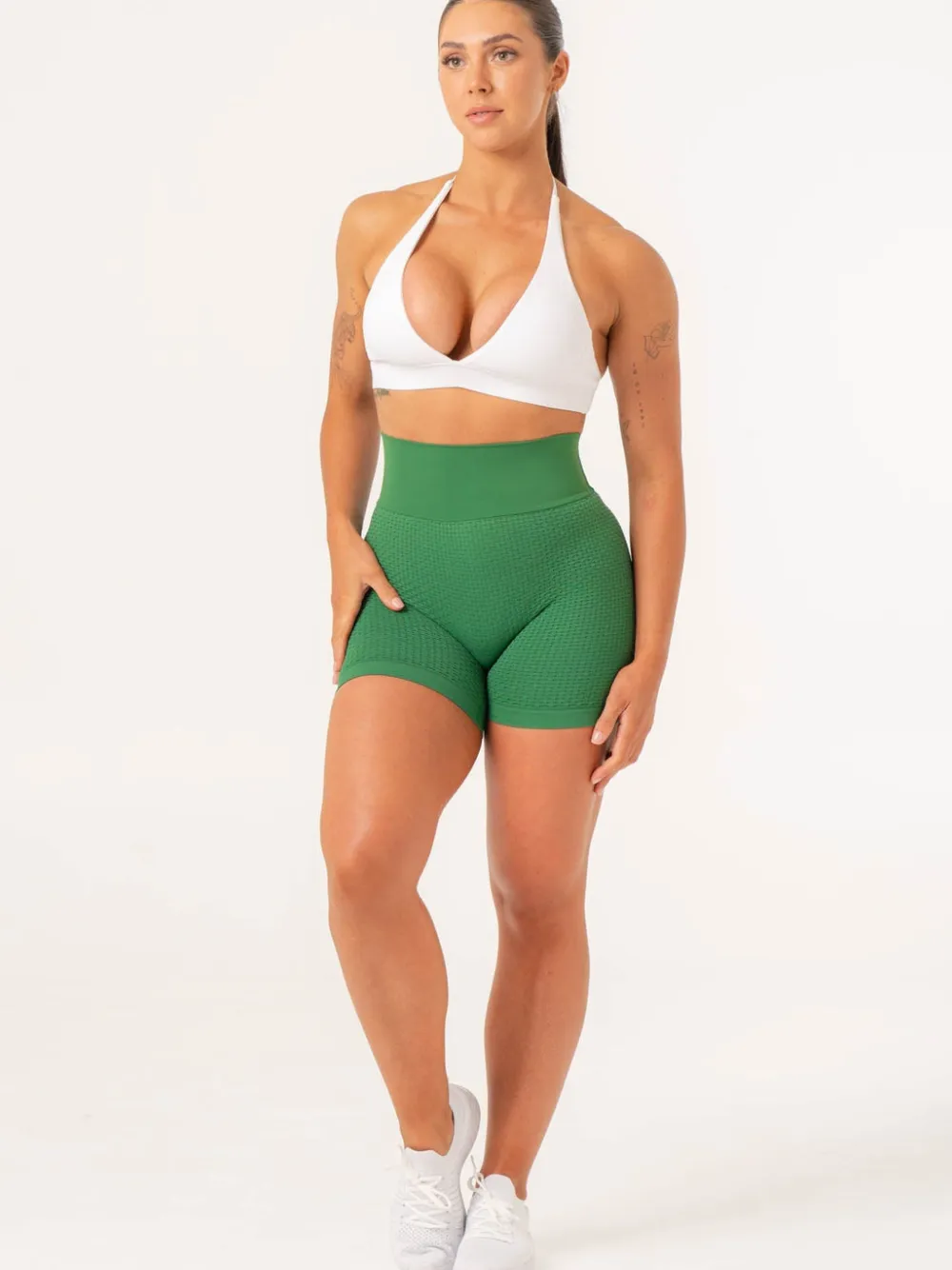 Women Ryderwear Gym Shorts|Womens Seamless | Honeycob crunch eae hort
