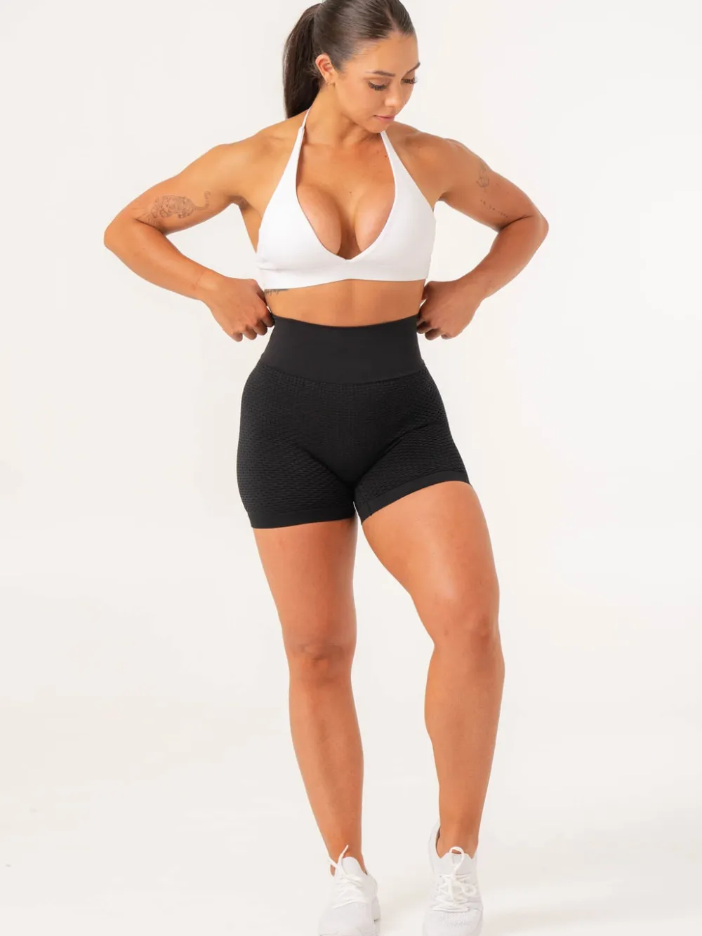 Women Ryderwear Gym Shorts|Womens Seamless | Honeycob crunch eae hort