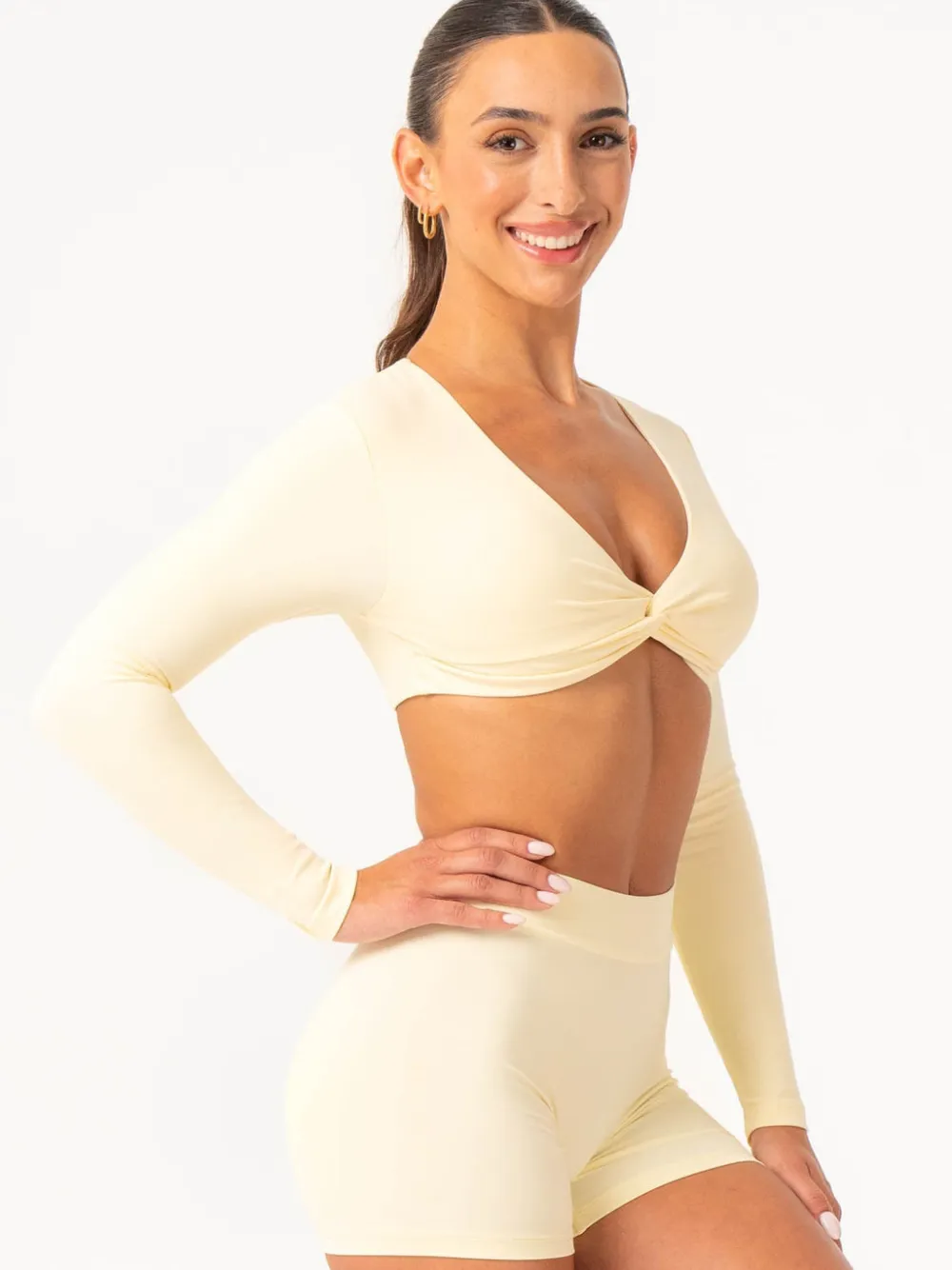 Women Ryderwear Nkd|Tops | NKD Knot ong eeve Top