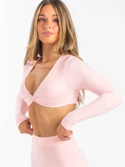 Women Ryderwear Nkd|Tops | NKD Knot ong eeve Top