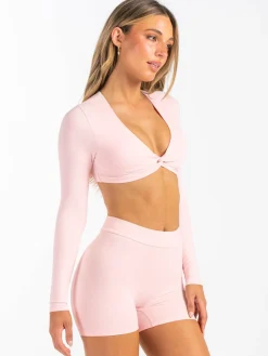 Women Ryderwear Nkd|Tops | NKD Knot ong eeve Top