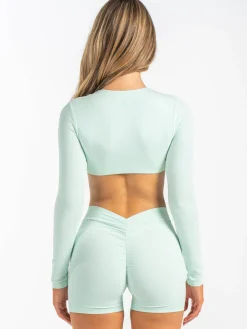 Women Ryderwear Nkd|Tops | NKD Knot ong eeve Top