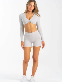 Women Ryderwear Nkd|Tops | NKD Knot ong eeve Top