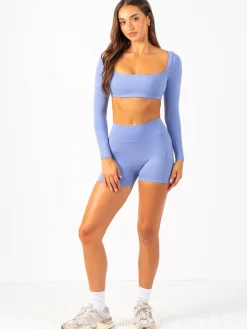 Women Ryderwear Gym Shorts|Nkd | NKD quare Neck Top