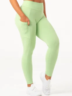 Women Ryderwear Nkd|Leggings | NKD V crunch Pocket egging