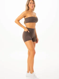 Women Ryderwear Gym Shorts|Nkd | NKD V crunch Pocket hort