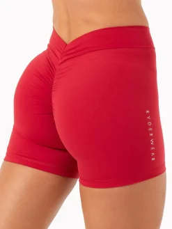 Women Ryderwear Gym Shorts|Nkd | NKD V crunch hort