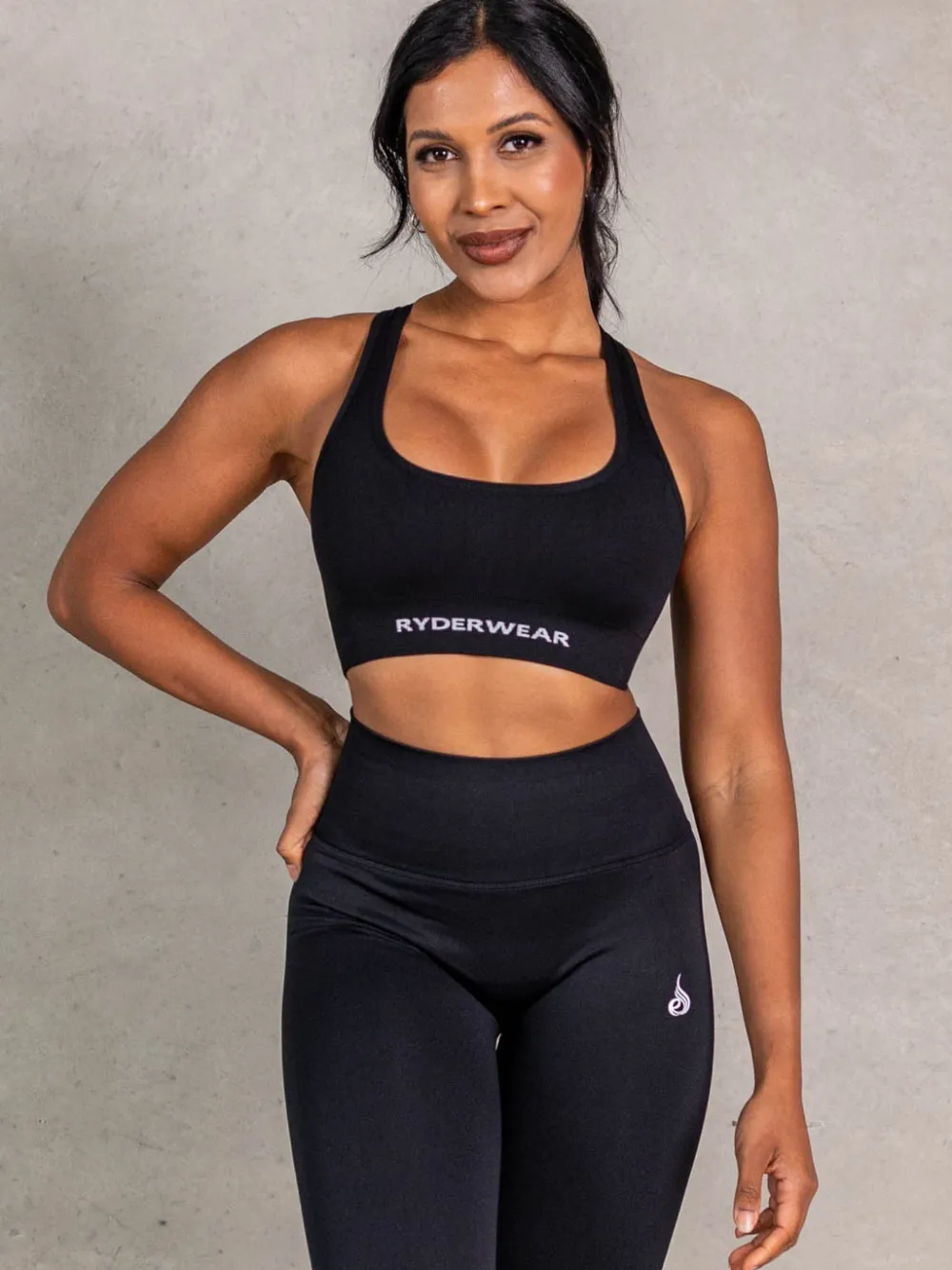 Women Ryderwear Sports Bras|Womens Seamless | NRG eae coop Neck port Bra