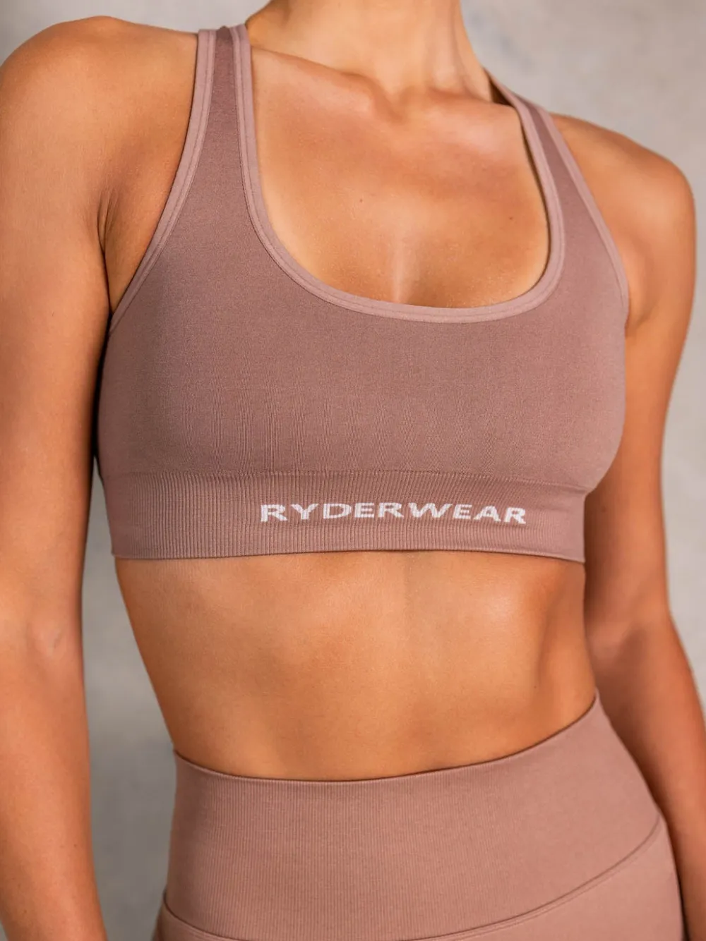 Women Ryderwear Sports Bras|Womens Seamless | NRG eae coop Neck port Bra