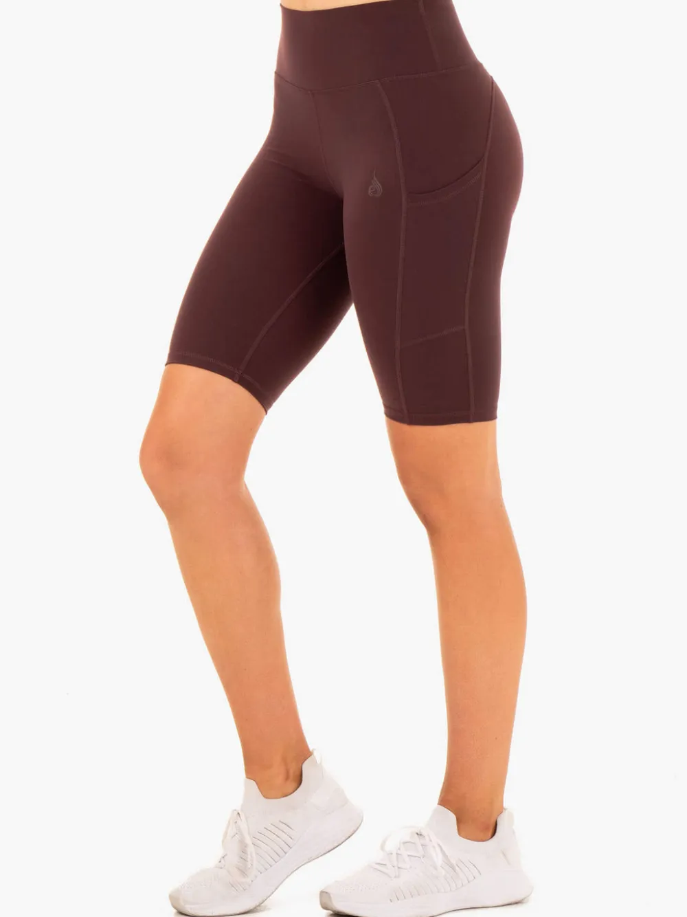 Women Ryderwear Gym Shorts | Reet High Waited Pocket Bike hort