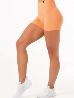 Women Ryderwear Gym Shorts|Womens Seamless | Rib crunch eae hort