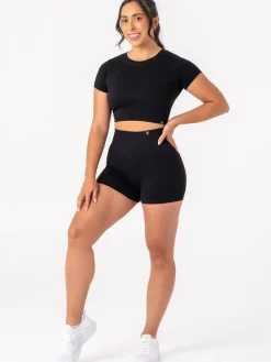 Women Ryderwear Gym Shorts|Womens Seamless | Rib crunch eae hort