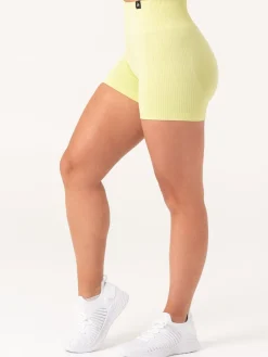 Women Ryderwear Gym Shorts|Womens Seamless | Rib crunch eae hort