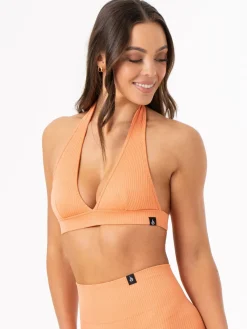 Women Ryderwear Sports Bras|Womens Seamless | Rib eae Hater port Bra