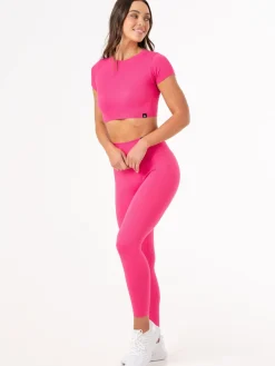 Women Ryderwear Tops|Womens Seamless | Rib eae T-hirt