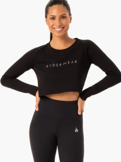 Women Ryderwear Tops|Jackets & Sweaters | tape Cropped weater