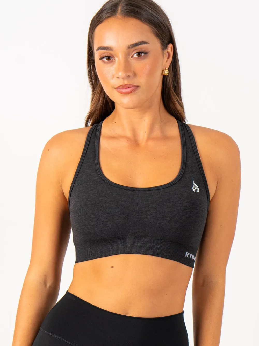 Women Ryderwear Sports Bras|Womens Seamless | tape eae Racer Back port Bra