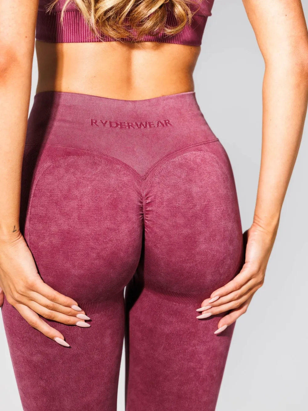 Women Ryderwear Leggings|Stonewash Seamless | tonewah crunch eae egging