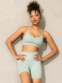 Women Ryderwear Gym Shorts|Stonewash Seamless | tonewah crunch eae hort