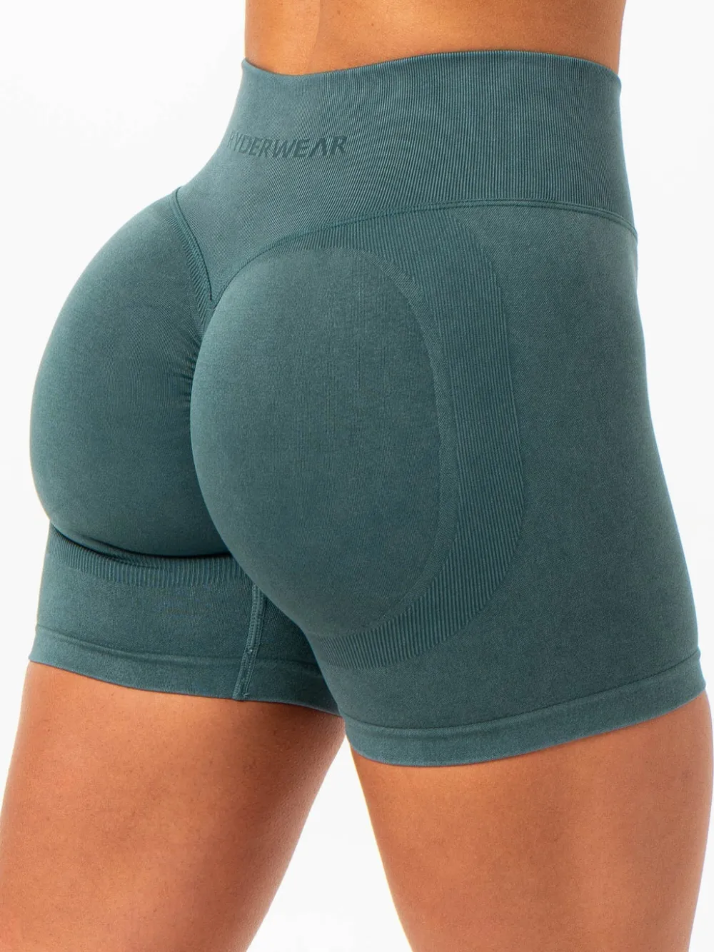 Women Ryderwear Gym Shorts|Stonewash Seamless | tonewah crunch eae hort