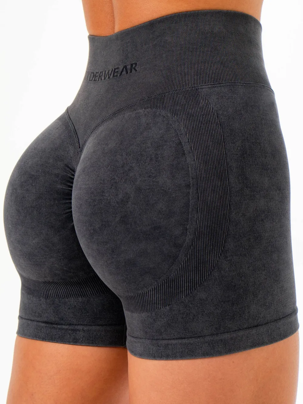 Women Ryderwear Gym Shorts|Stonewash Seamless | tonewah crunch eae hort