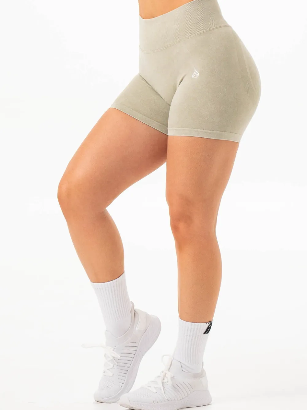 Women Ryderwear Gym Shorts|Stonewash Seamless | tonewah crunch eae hort