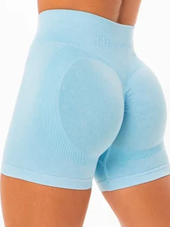 Women Ryderwear Gym Shorts|Stonewash Seamless | tonewah crunch eae hort