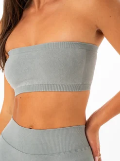 Women Ryderwear Sports Bras|Stonewash Seamless | tonewah eae Bandeau