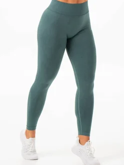 Women Ryderwear Leggings|Stonewash Seamless | tonewah eae V Back egging