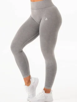 Women Ryderwear Leggings|Stonewash Seamless | tonewah eae V Back egging