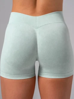Women Ryderwear Gym Shorts|Invisible Scrunch | tonewah eae V Back hort